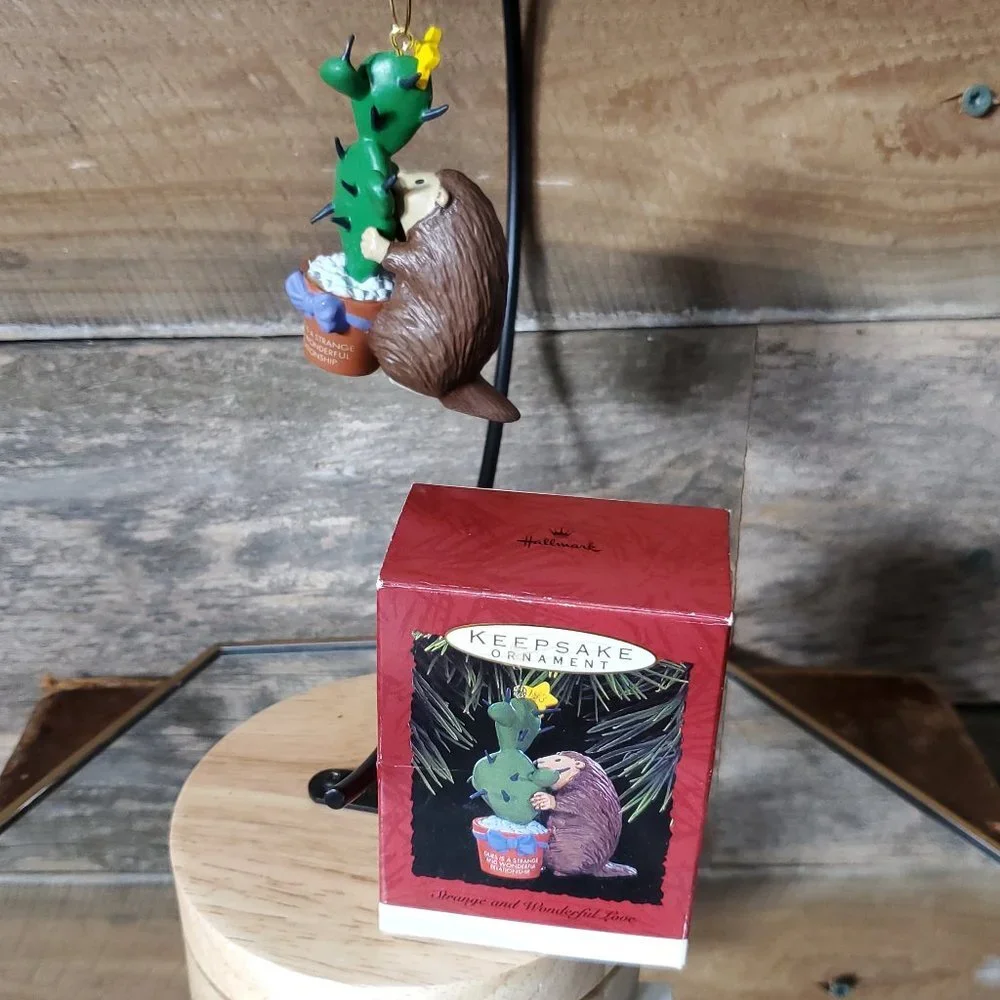 1993 Hallmark Keepsake Ornament Strange & Wonderful Love